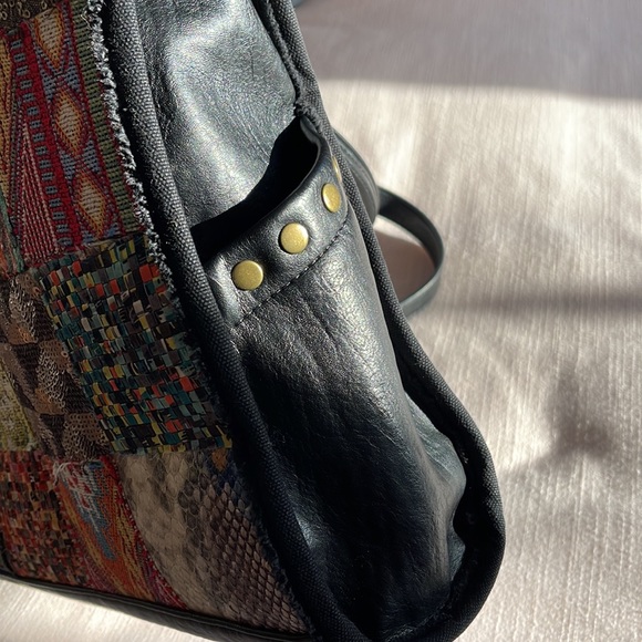 Antik Kraft leather boho bag with adjustable strap - Picture 12 of 15